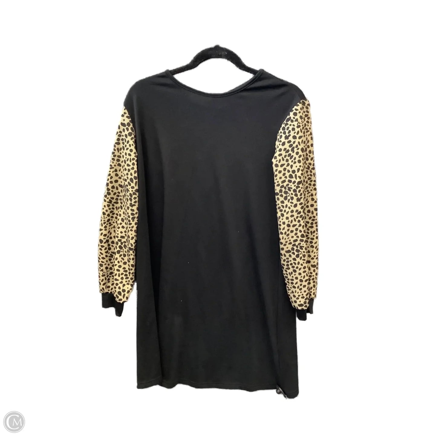 Dress Casual Midi By Shein In Black, Size: S