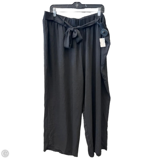 Pants Dress By Clothes Mentor In Black, Size: 22