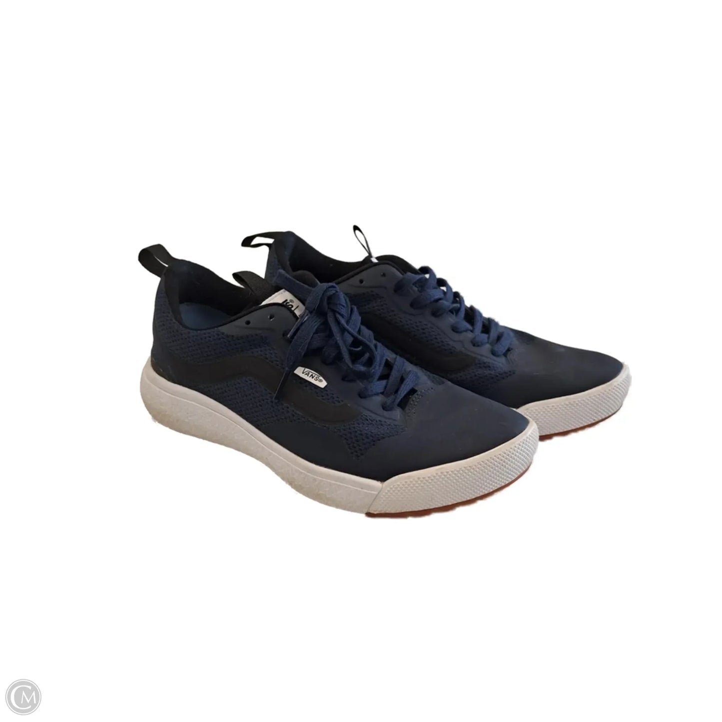 Shoes Athletic By Vans In Blue, Size: 8.5