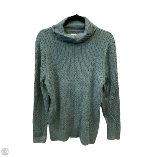 Sweater By Sonoma In Green, Size: 1x