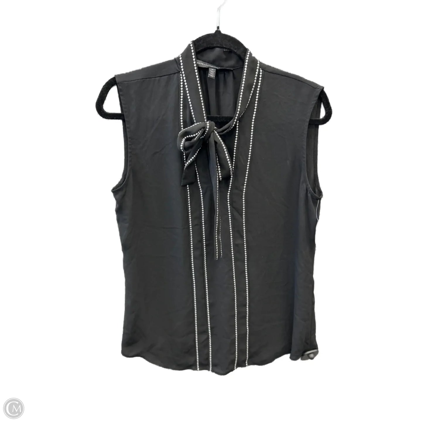 Top Sleeveless By White House Black Market In Black, Size: M