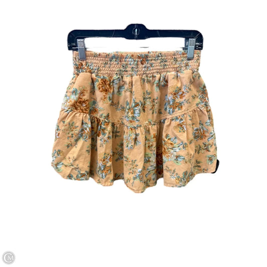 Skirt Mini & Short By American Eagle In Orange, Size: 8