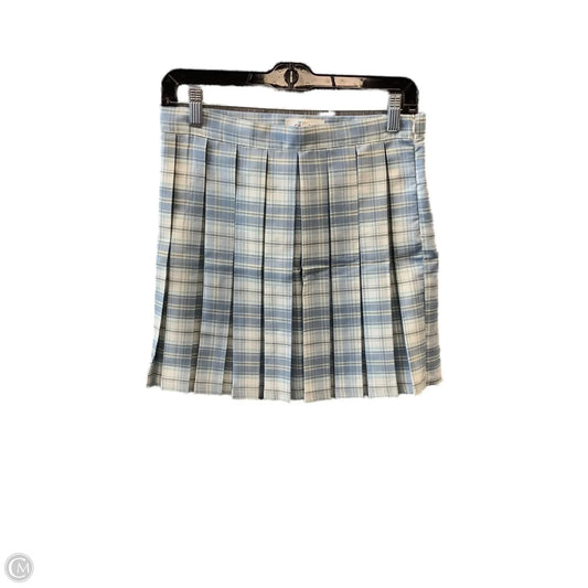 Skirt Mini & Short By Clothes Mentor In Plaid Pattern, Size: 8