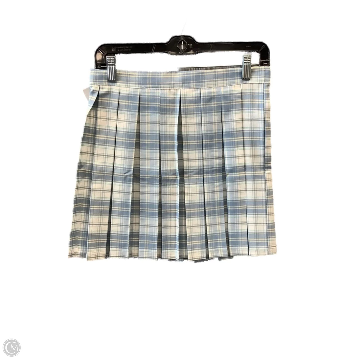 Skirt Mini & Short By Clothes Mentor In Plaid Pattern, Size: 8