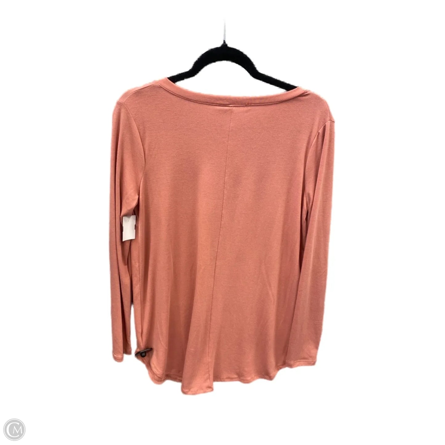 Top Long Sleeve By Zenana Outfitters In Pink, Size: M