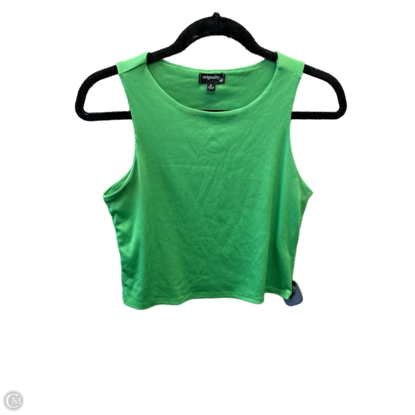 Top Sleeveless By Clothes Mentor In Green, Size: S