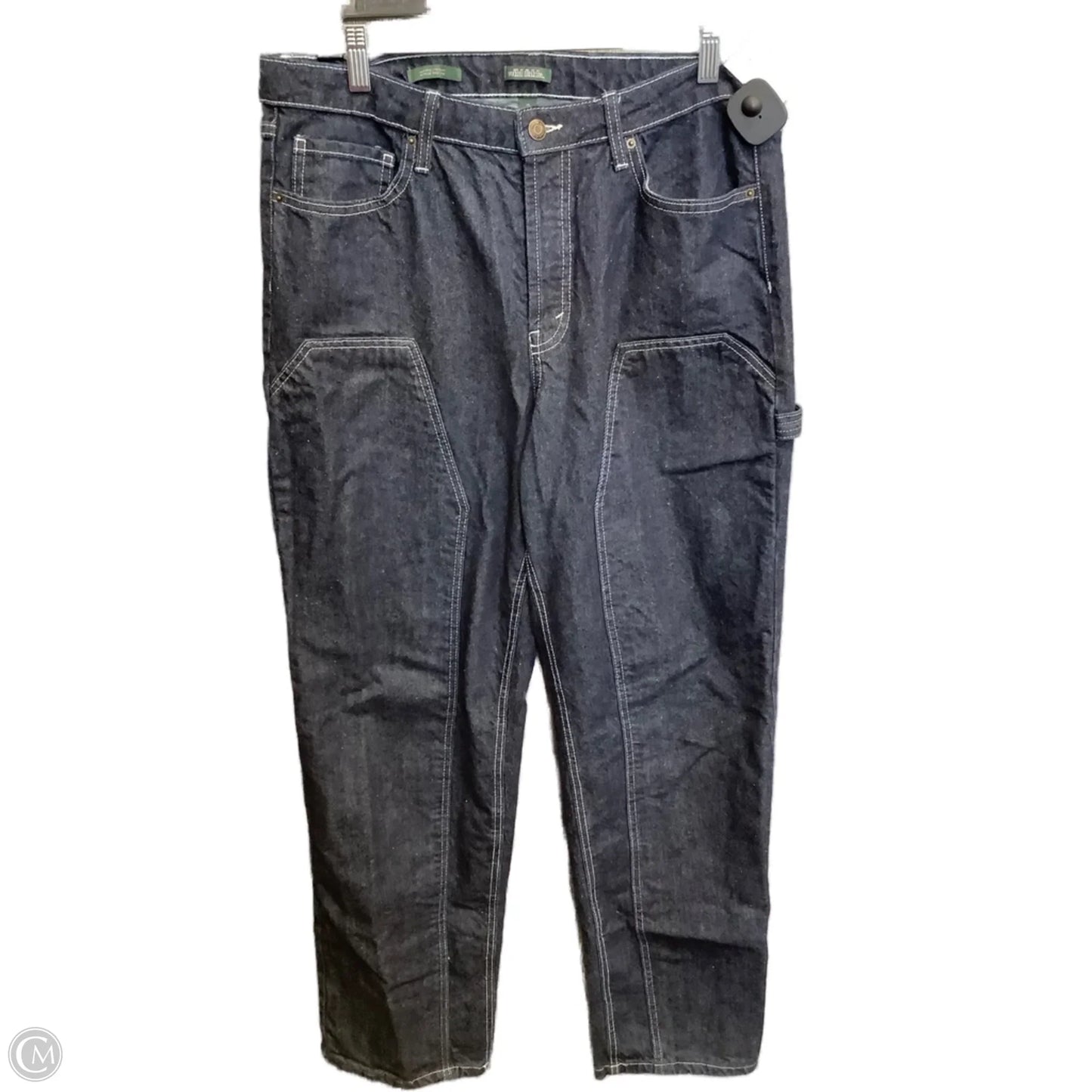 Jeans Straight By Wild Fable In Blue Denim, Size: 12