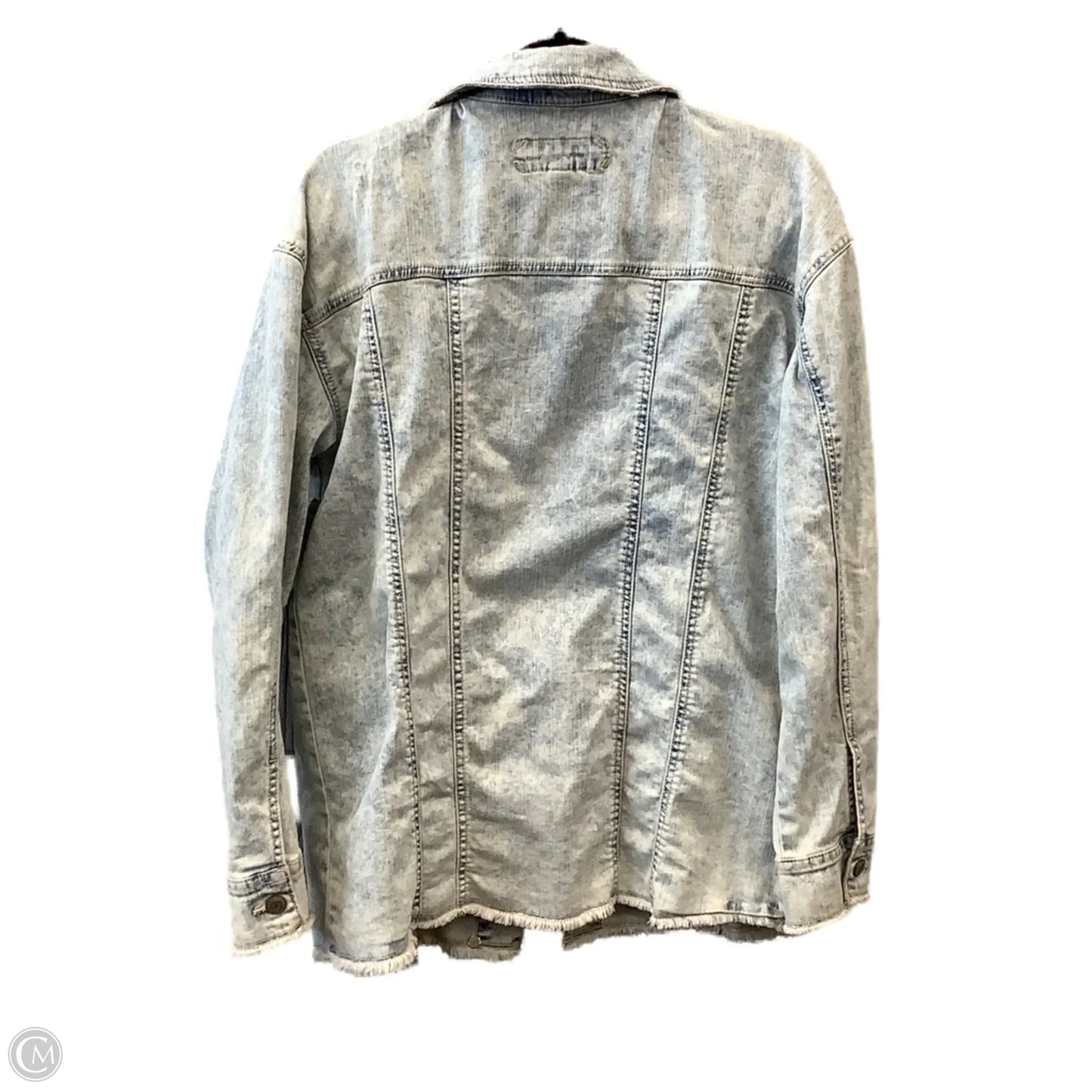 Jacket Denim By Maurices In Blue Denim, Size: S