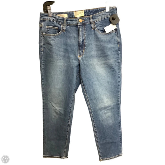Jeans Straight By Universal Thread In Blue Denim, Size: 8