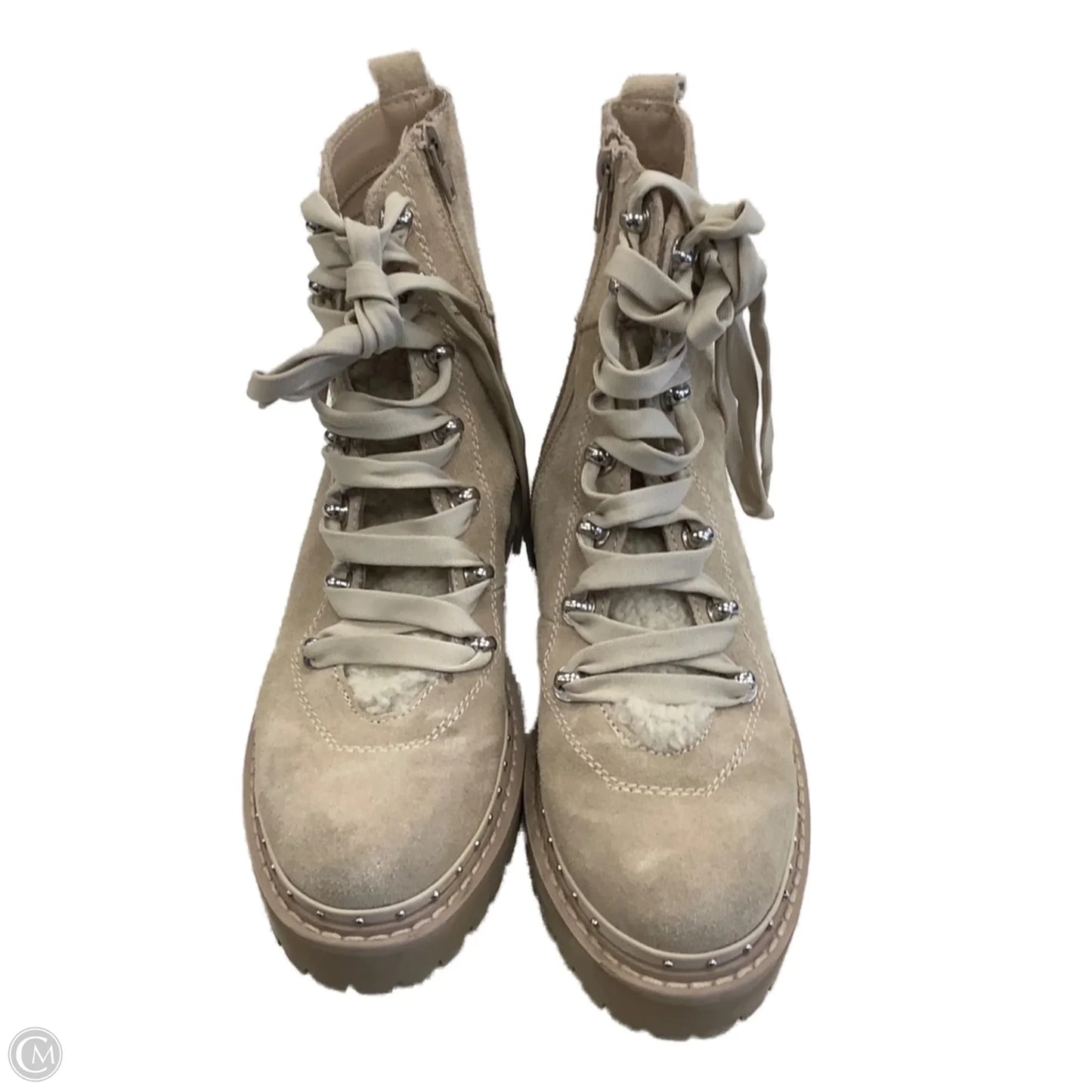 Boots Ankle Flats By Steve Madden In Brown, Size: 8