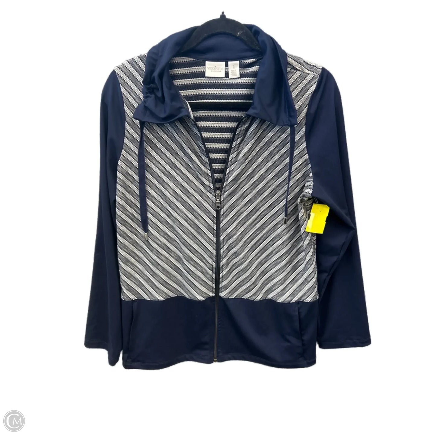 Jacket Other By Chicos In Blue, Size: M