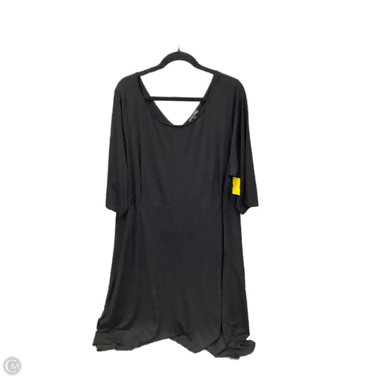 Dress Casual Midi By Eileen Fisher In Black, Size: 3x