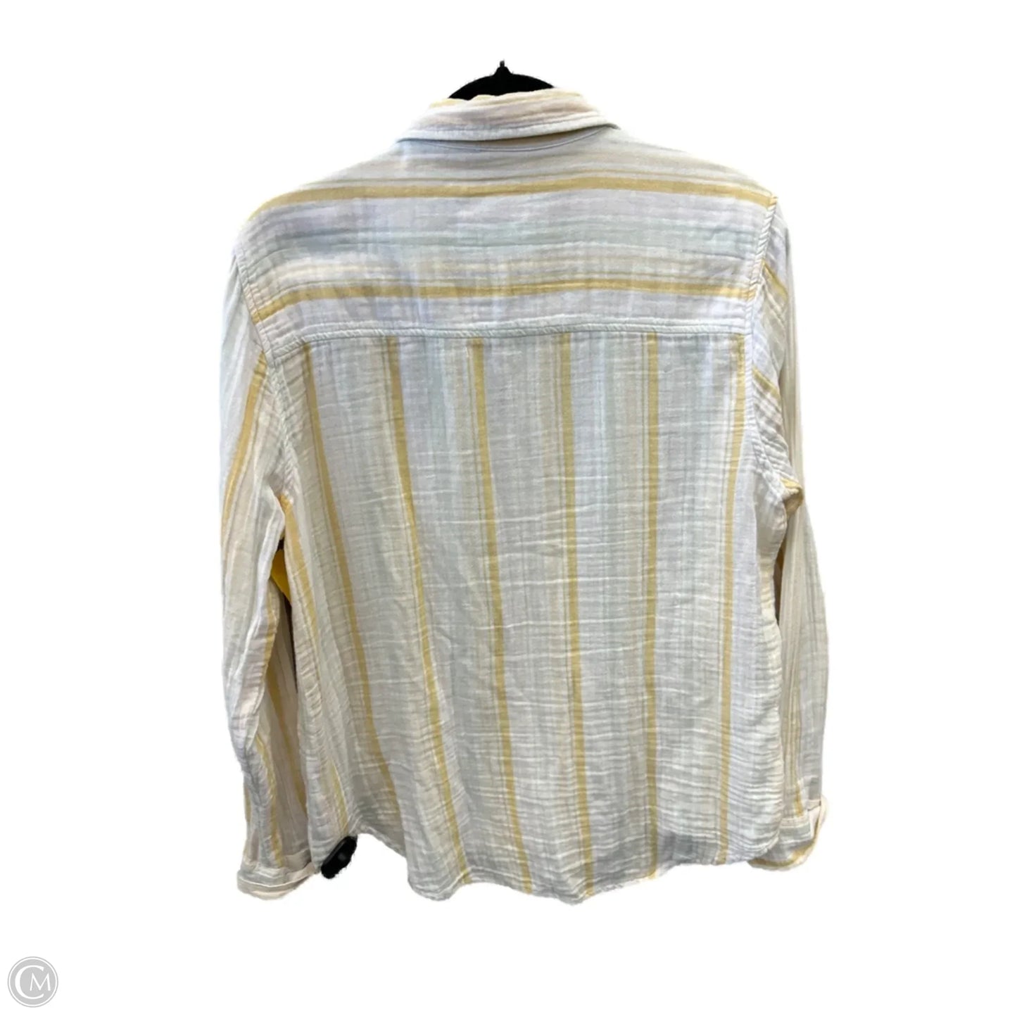 Top Long Sleeve By Universal Thread In Striped Pattern, Size: S