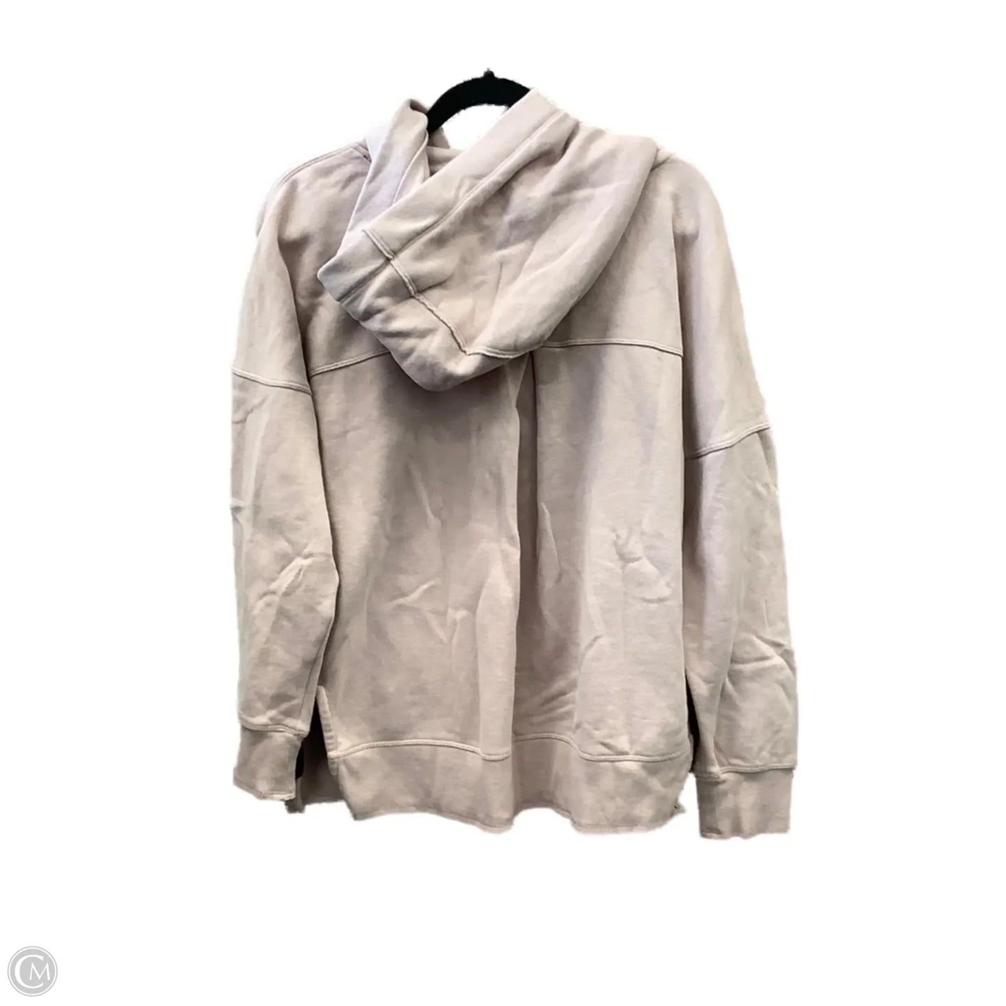 Sweatshirt Hoodie By Calvin Klein In Pink, Size: M