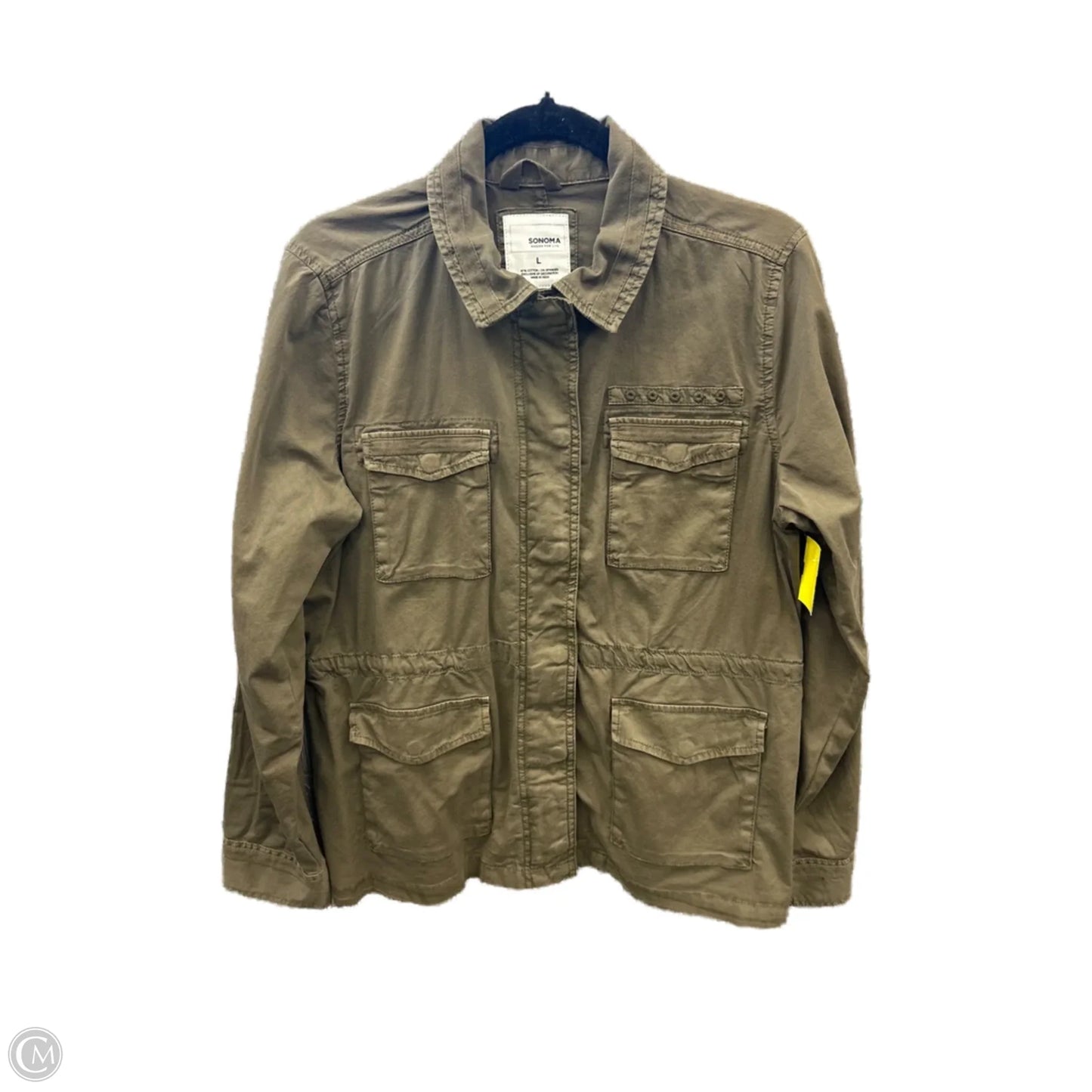 Jacket Utility By Sonoma In Green, Size: L