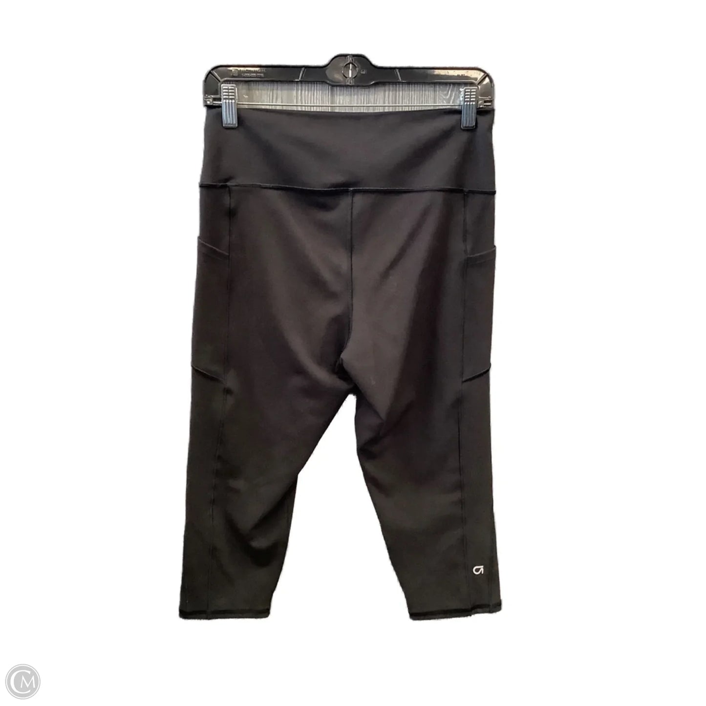 Athletic Leggings Capris By Gapfit In Black, Size: L