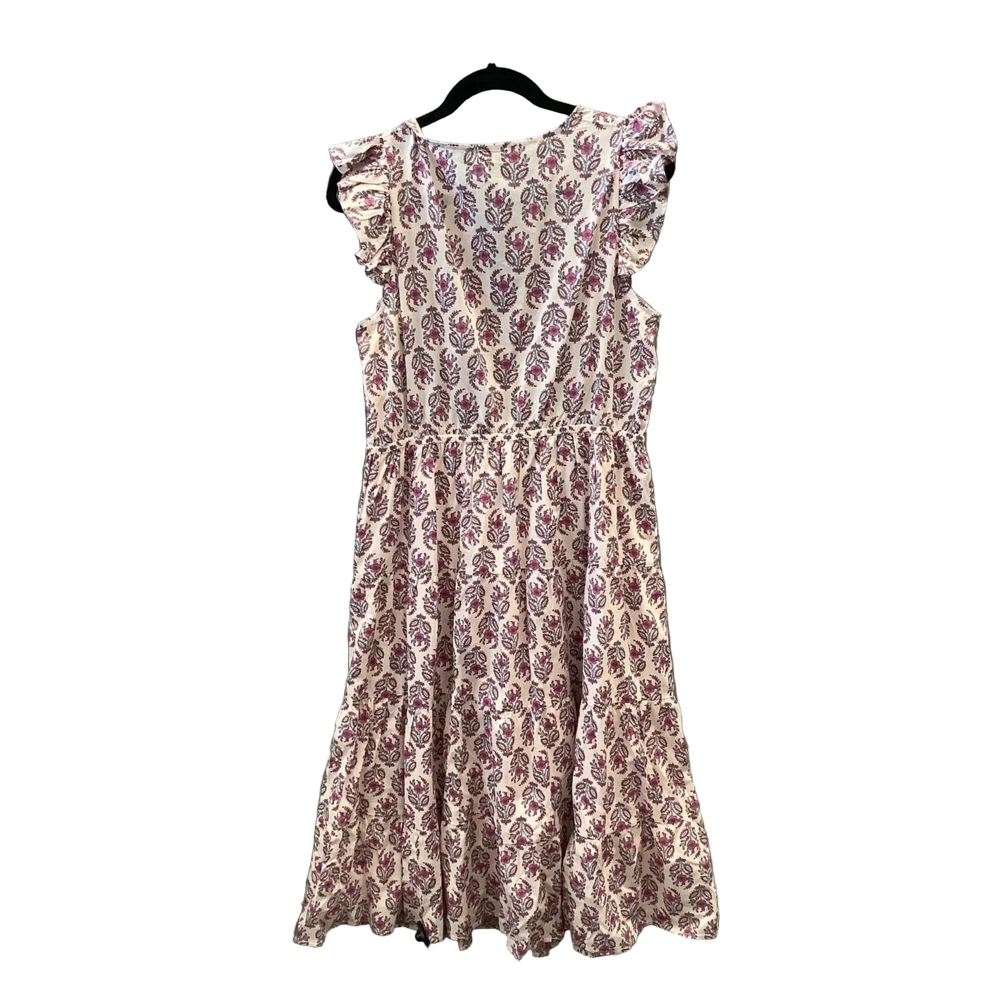 Dress Casual Maxi By J. Crew In Pink, Size: L