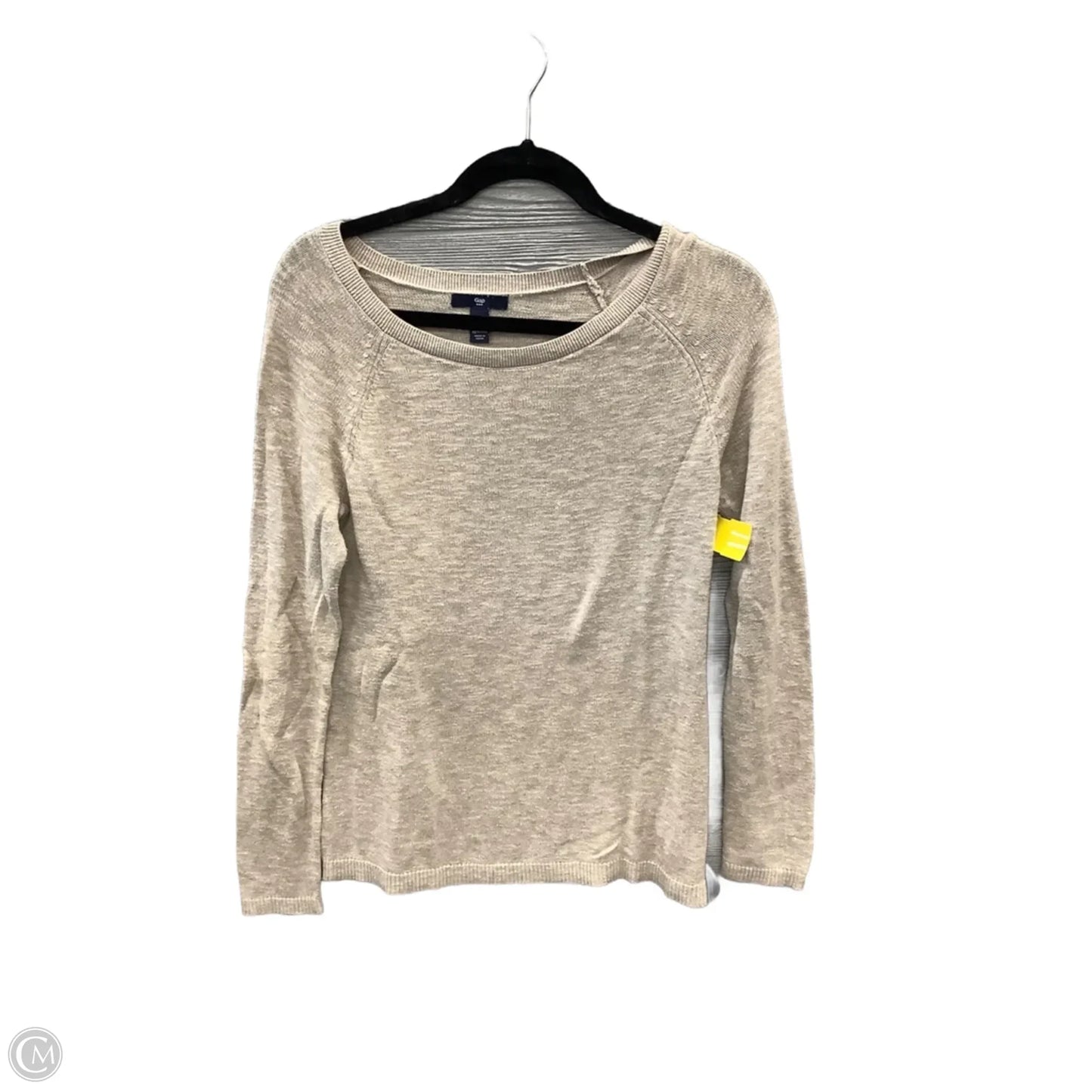 Top Long Sleeve By Gap In Brown, Size: S