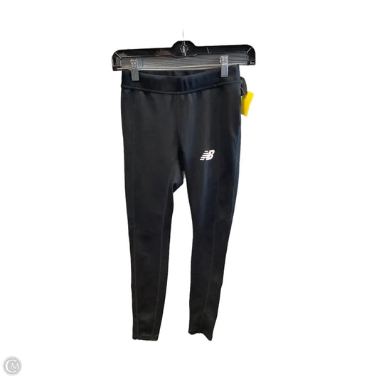 Athletic Leggings By New Balance In Black, Size: Xs