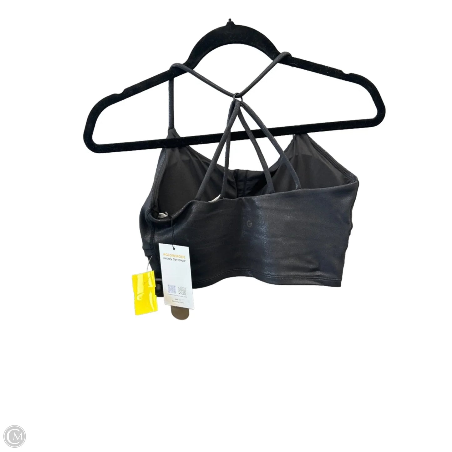 Athletic Bra By Clothes Mentor In Black, Size: M