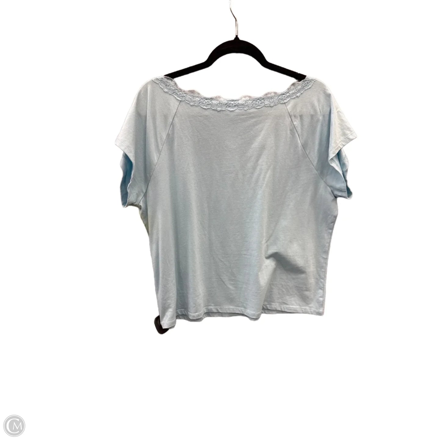 Top Short Sleeve By Old Navy In Blue, Size: 2x