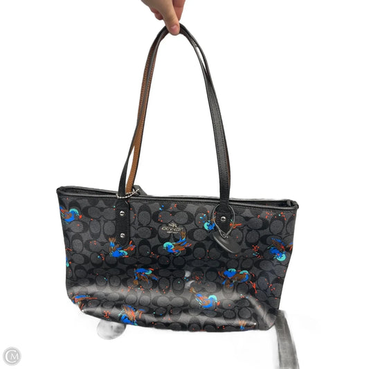 Tote Designer By Coach, Size: Large