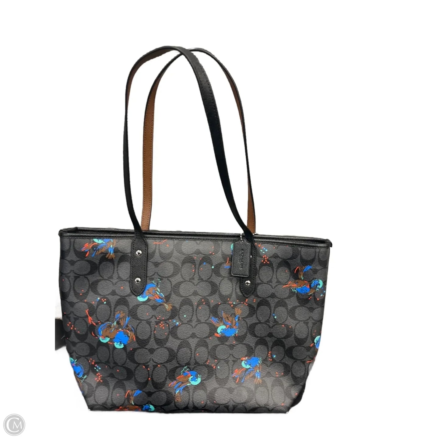 Tote Designer By Coach, Size: Large