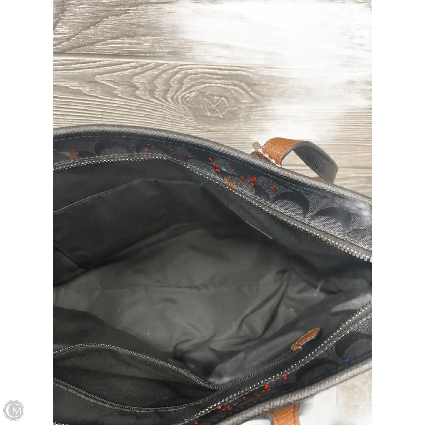Tote Designer By Coach, Size: Large