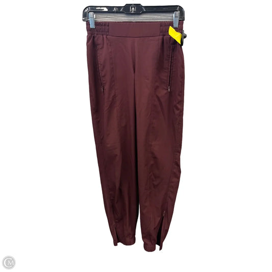 Athletic Pants By Old Navy In Red, Size: Xs