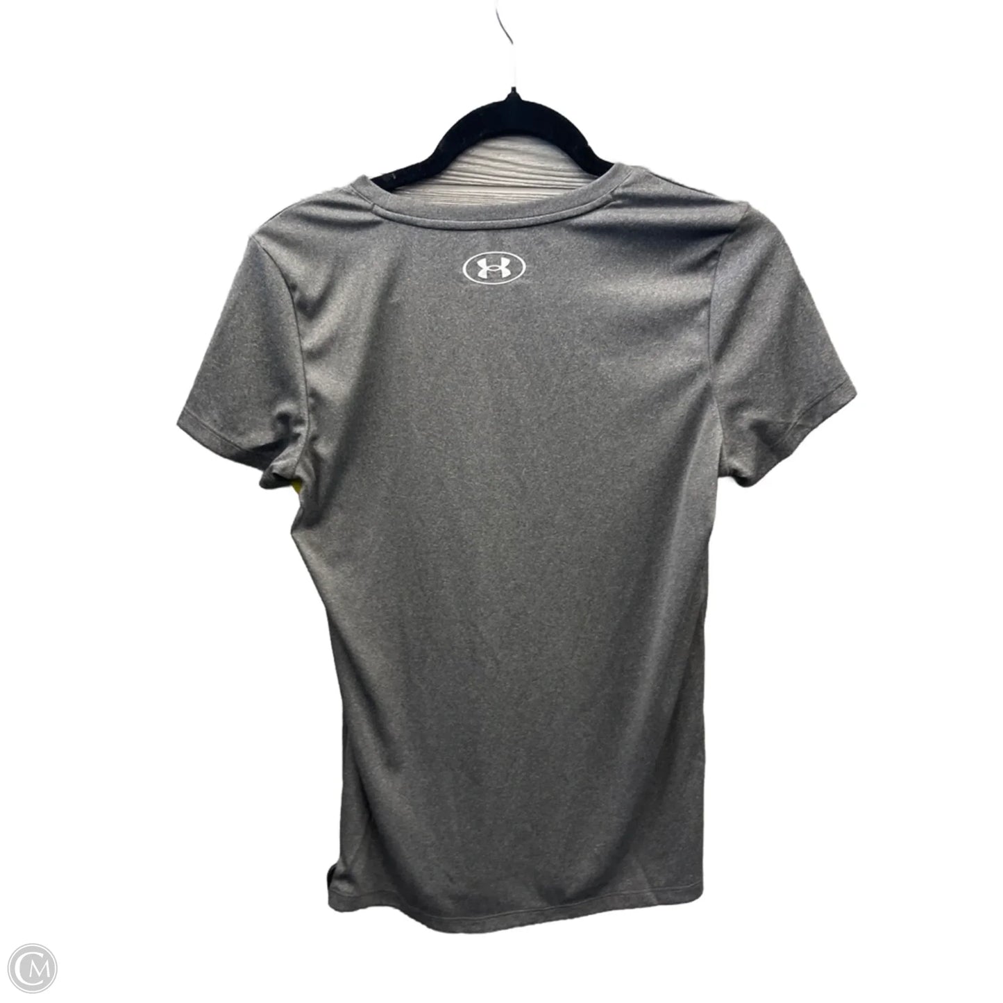 Athletic Top Short Sleeve By Under Armour In Grey