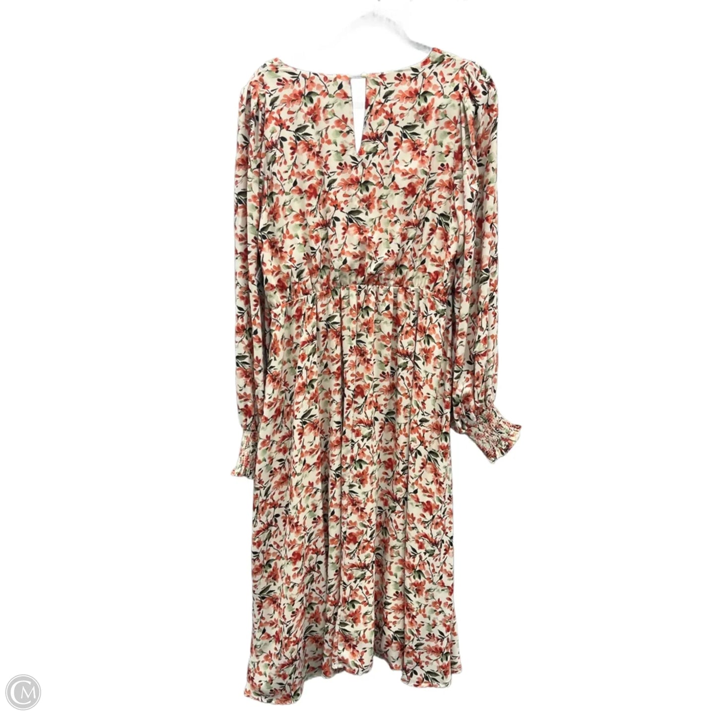 Dress Casual Maxi By Heyson In Floral Print, Size: L