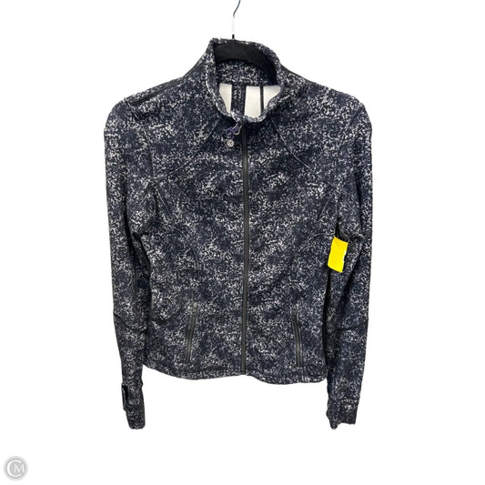 Athletic Jacket By Lululemon In Black, Size: 6