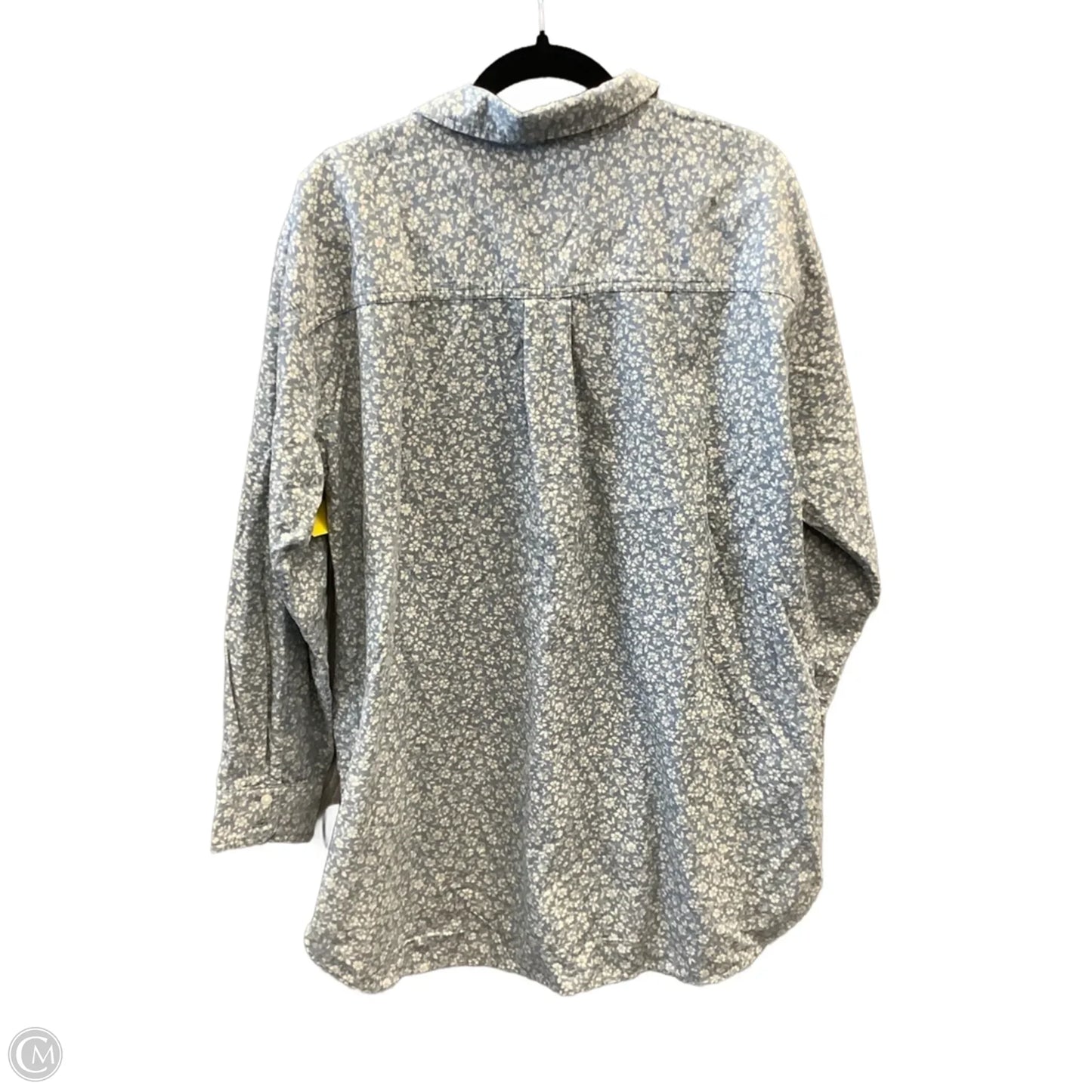 Top Long Sleeve By Loft In Floral Print, Size: Xl