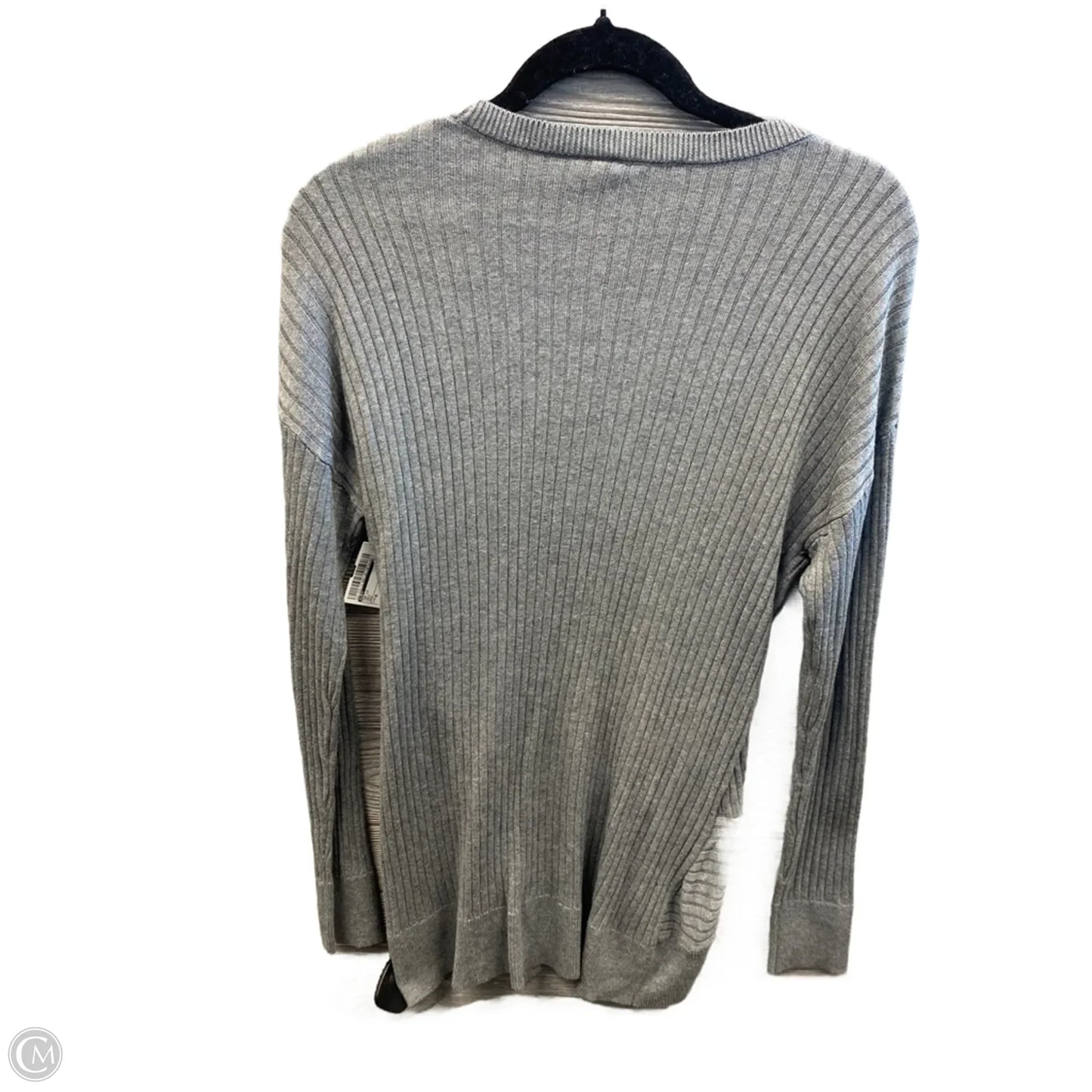 Top Long Sleeve By Loft In Grey, Size: M