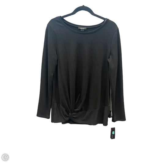Top Long Sleeve By Alyx In Black, Size: M