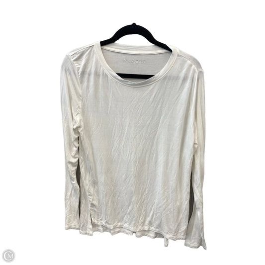 Top Long Sleeve Basic By Wallflower In White, Size: L