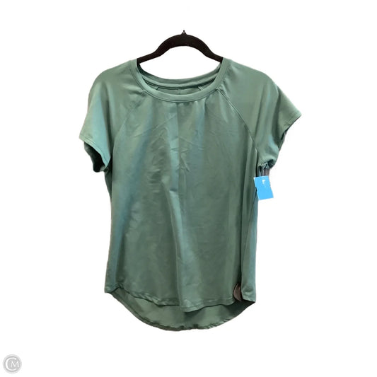Athletic Top Short Sleeve By All In Motion In Green, Size: M