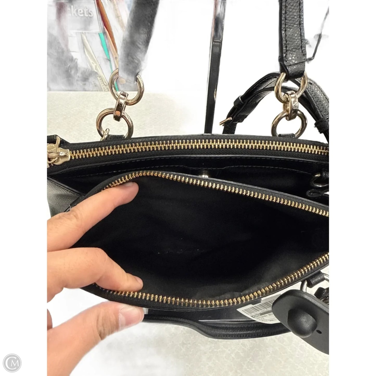 Crossbody Designer By Coach, Size: Small