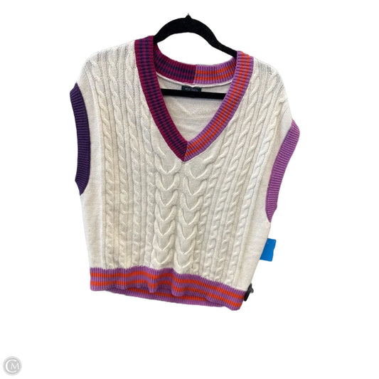 Vest Sweater By Wild Fable In White, Size: S