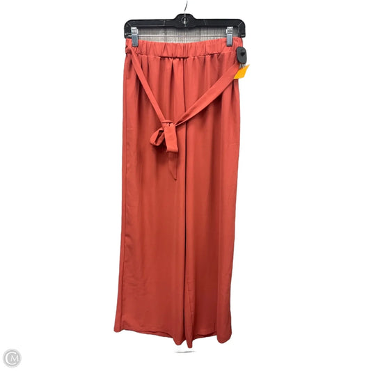 Pants Wide Leg By Shein In Pink, Size: 12