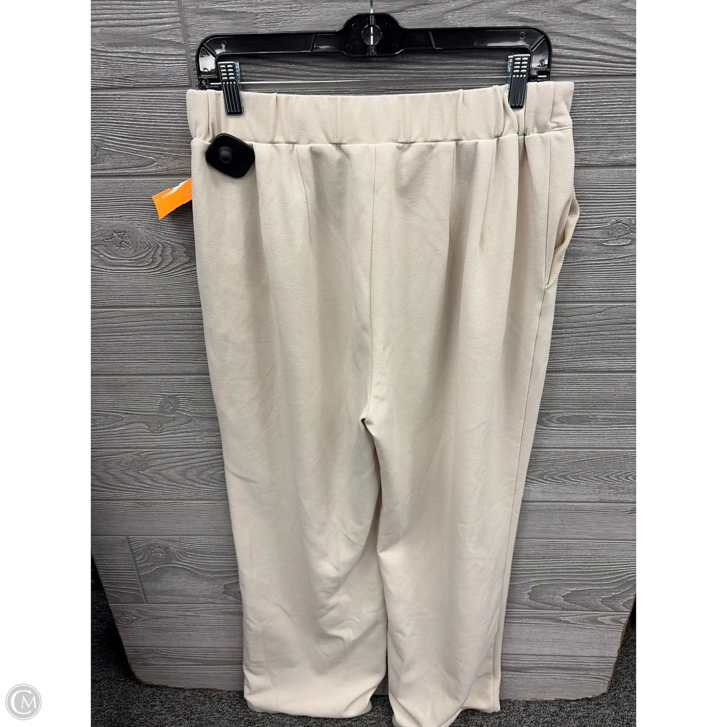 Pants Dress By Charlotte Russe In Cream, Size: 14