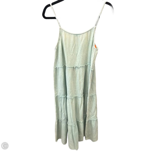 Dress Casual Midi By Easel In Green, Size: S