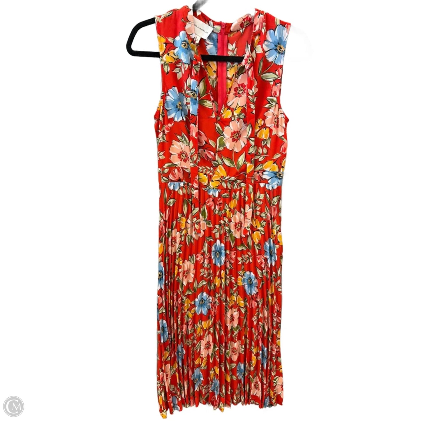 Dress Casual Midi By Donna Morgan In Red, Size: S