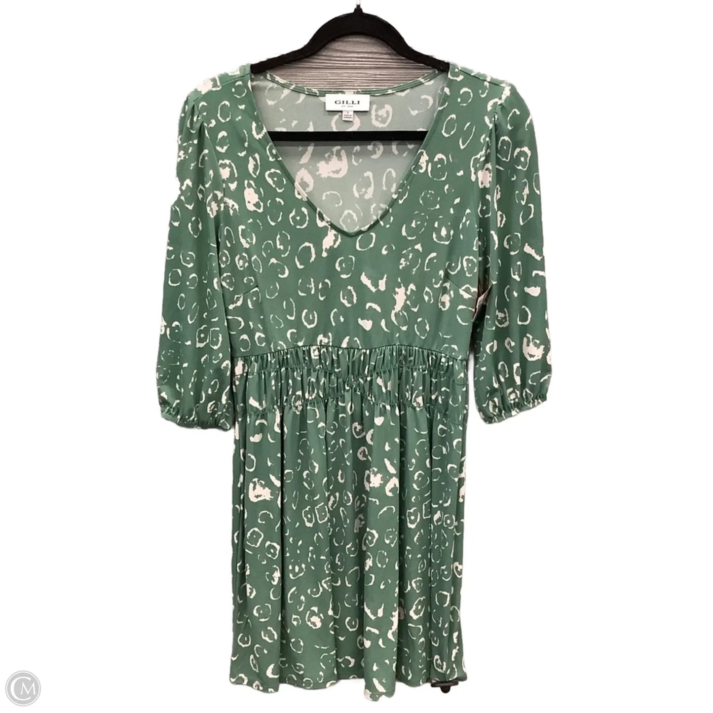 Dress Casual Short By Gilli In Green, Size: S