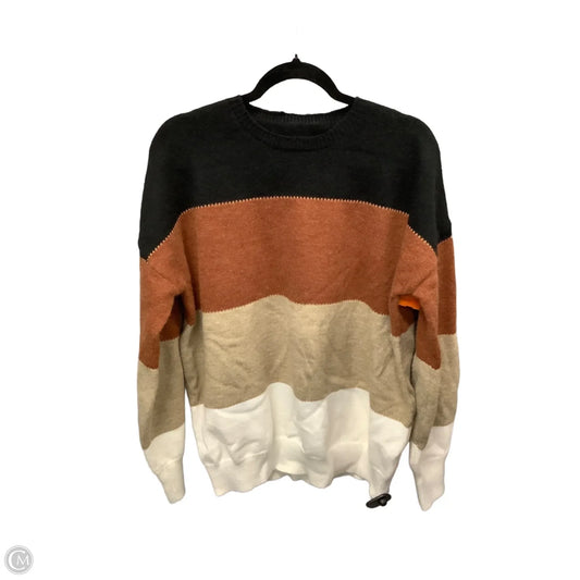 Sweater By Cmf In Striped Pattern, Size: Xxl