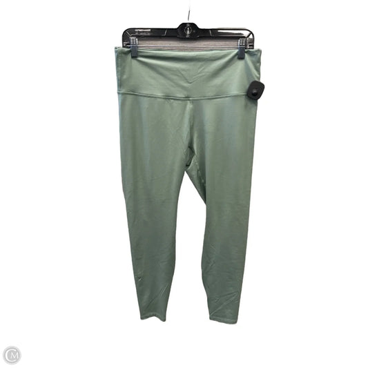 Athletic Leggings By All In Motion In Green, Size: L