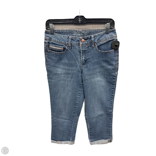 Capris By Faded Glory In Blue Denim, Size: 6