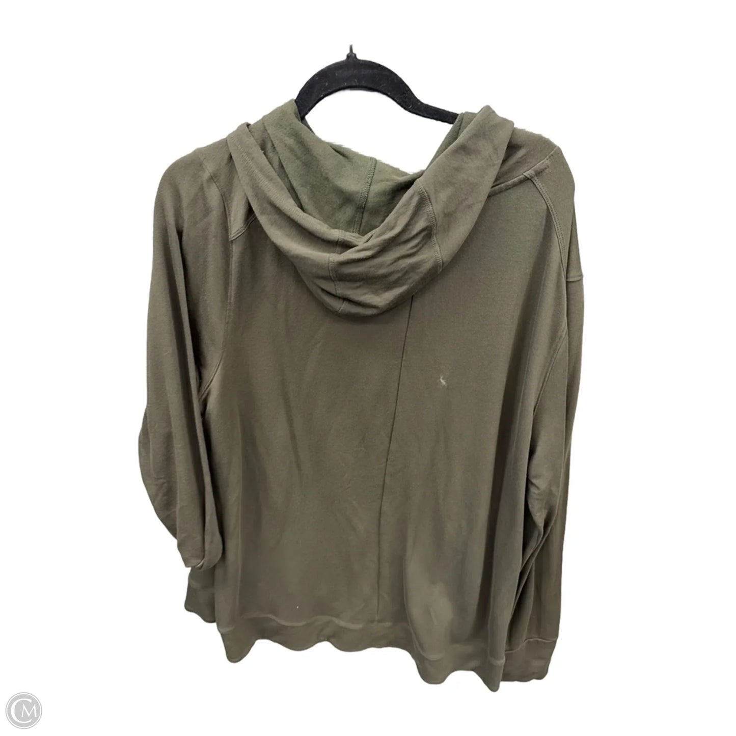 Athletic Sweatshirt Hoodie By Athletic Works In Green, Size: 3x