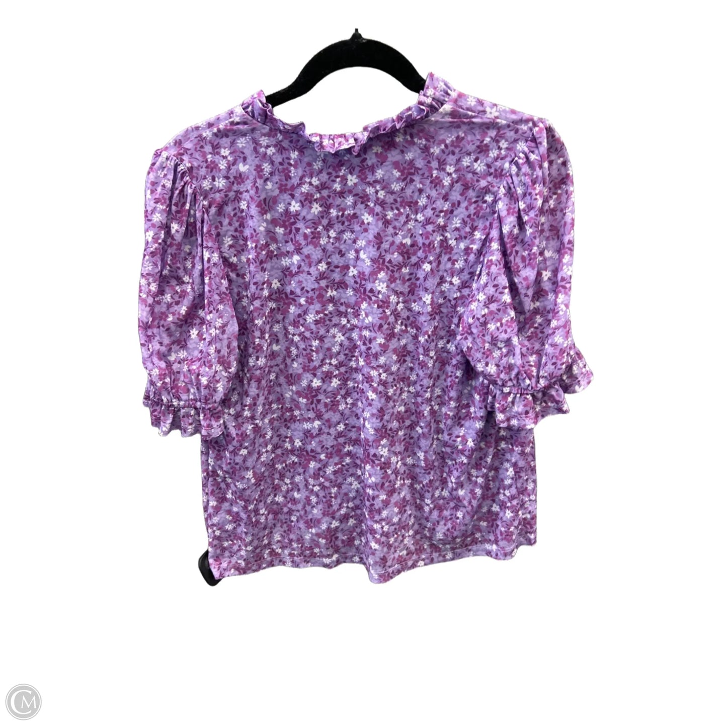 Top Short Sleeve By Draper James In Purple, Size: Xs