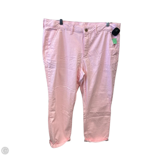 Pants Chinos & Khakis By St Johns Bay In Pink, Size: 16